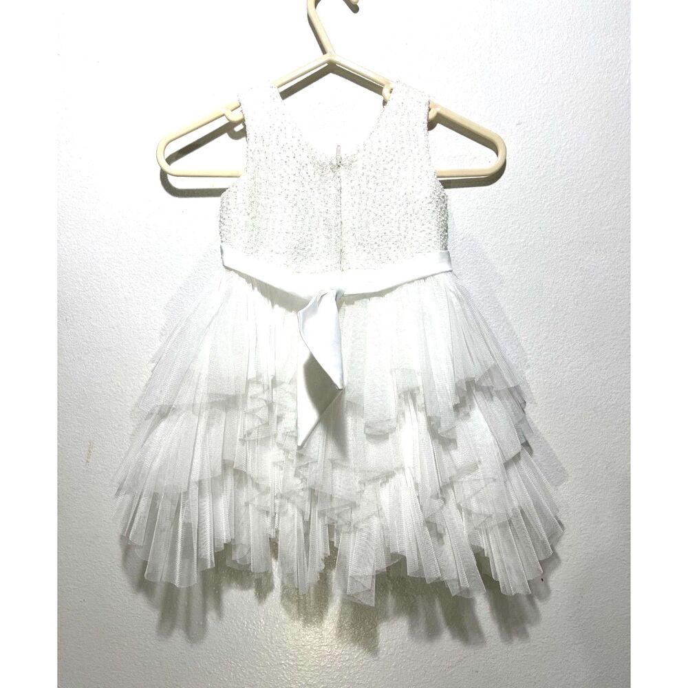 American Princess girls dress flower girl wedding fest formal baptize kids 2T - Picture 2 of 6